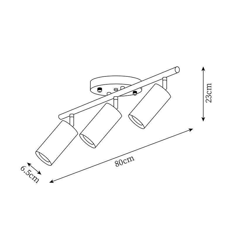 Miloelle Linear Ceiling Light