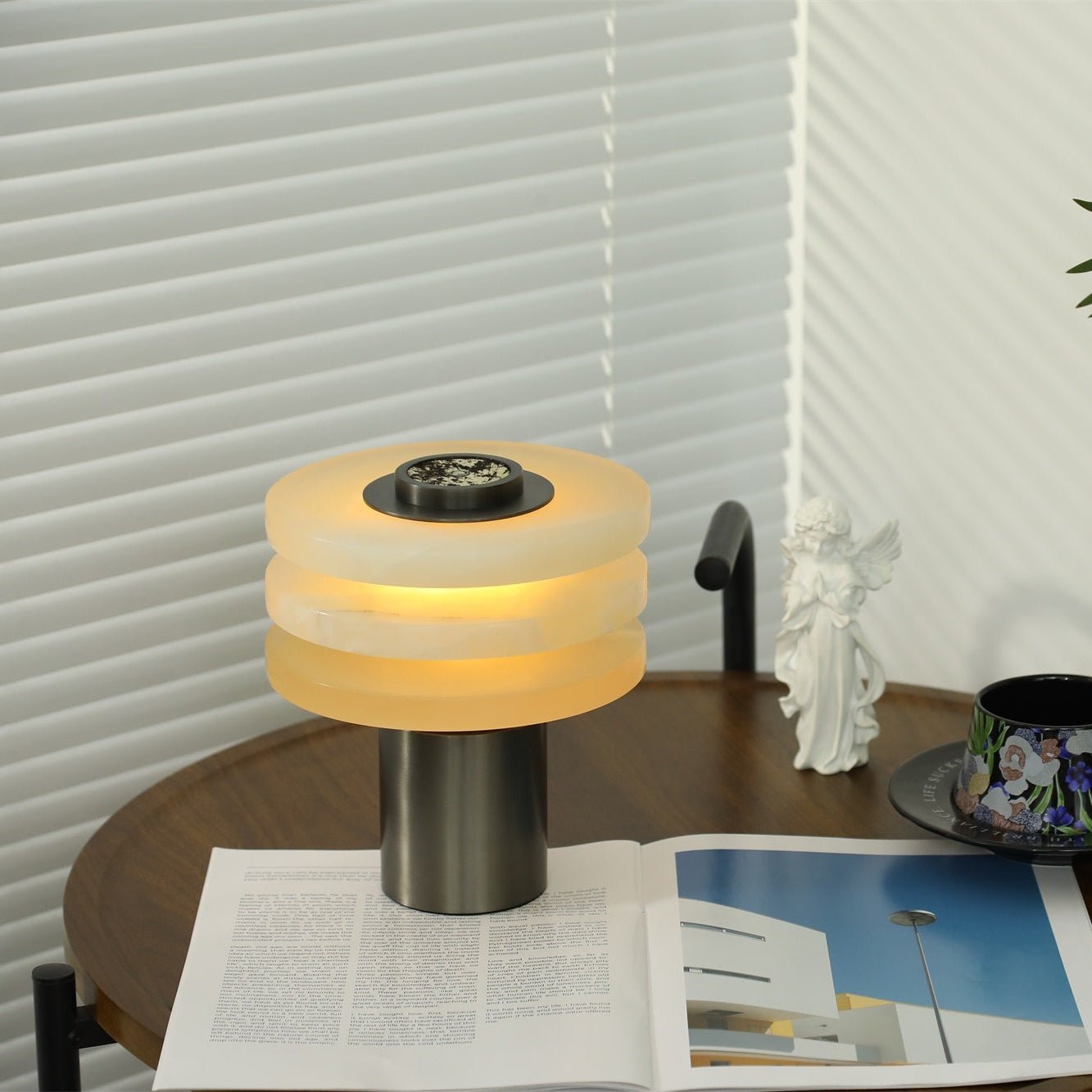 Lebosik Three-Tiered Table Lamp