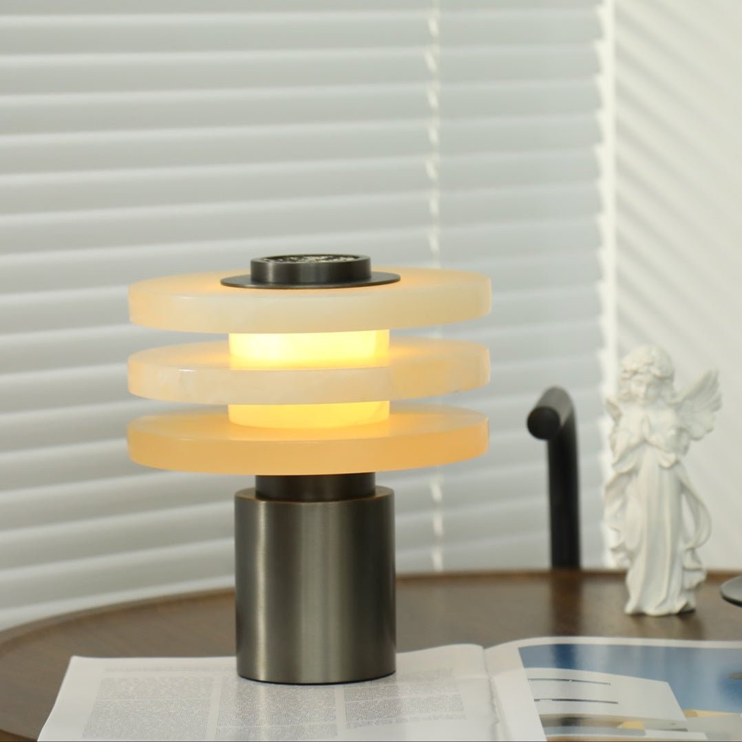 Lebosik Three-Tiered Table Lamp