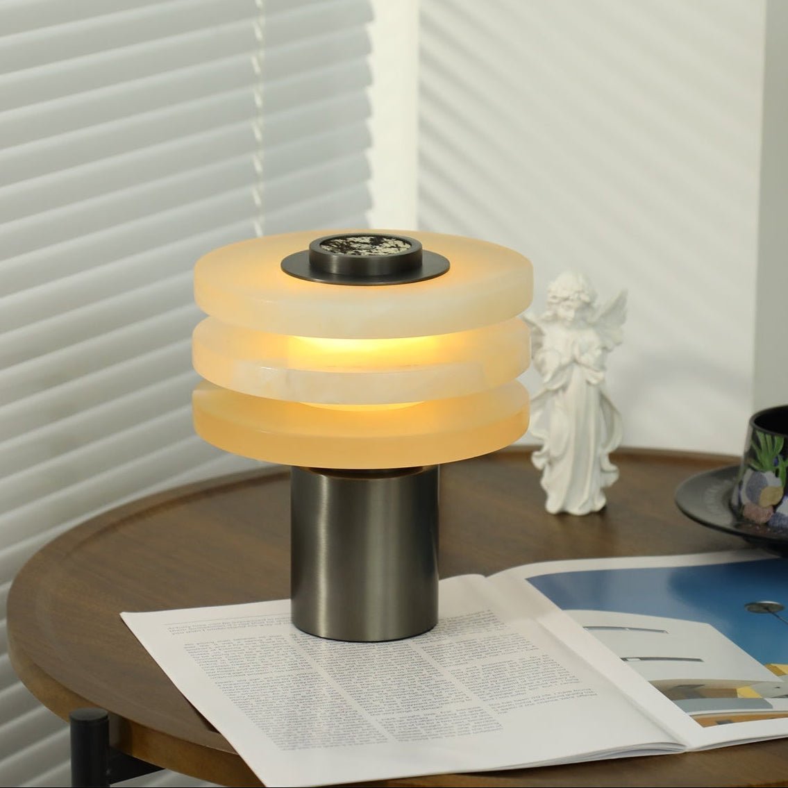 Lebosik Three-Tiered Table Lamp
