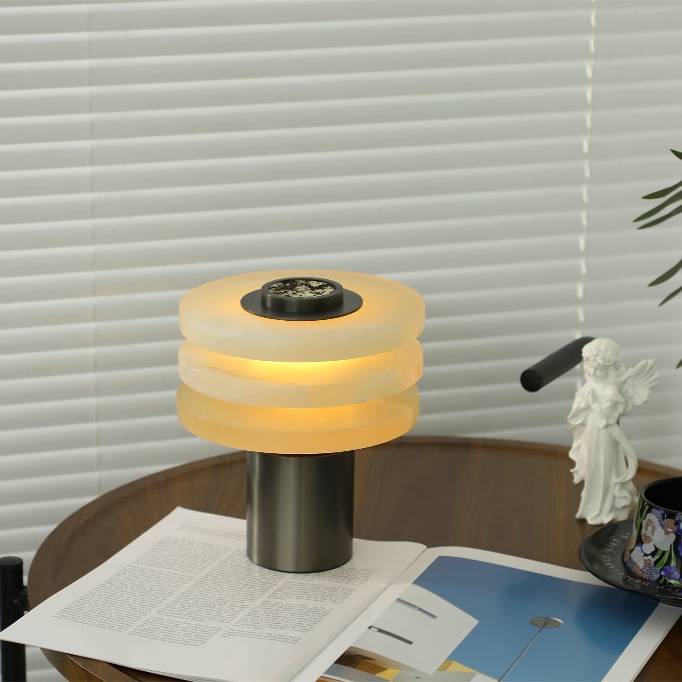 Lebosik Three-Tiered Table Lamp