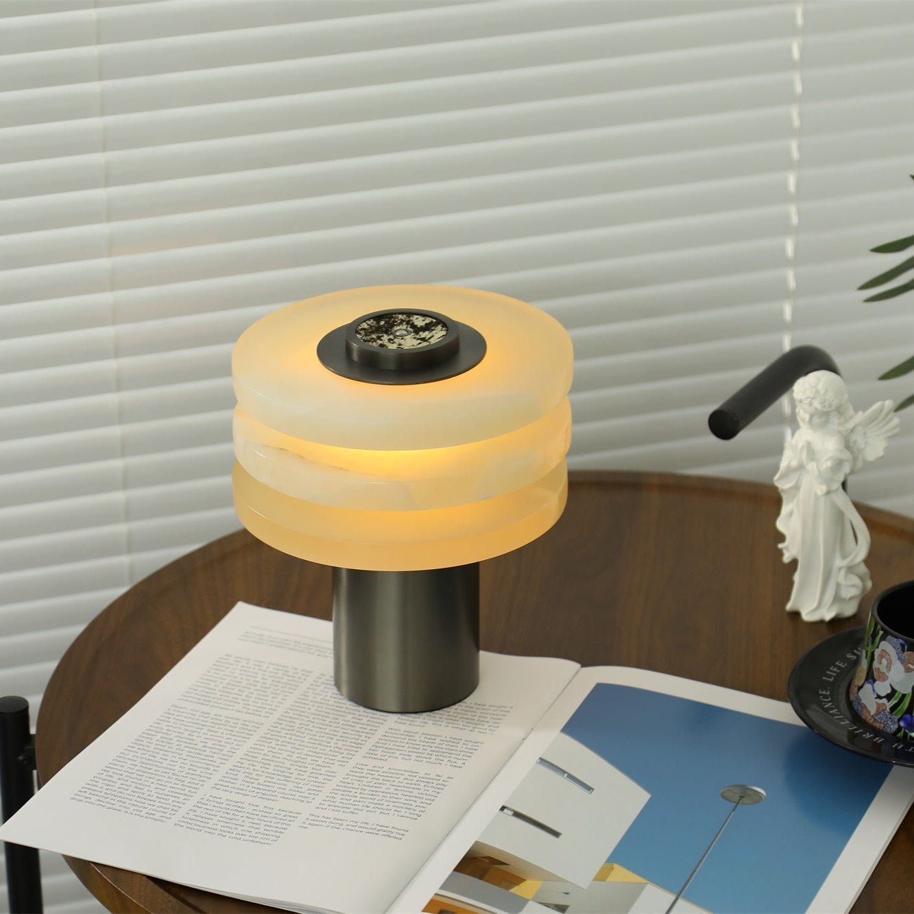 Lebosik Three-Tiered Table Lamp