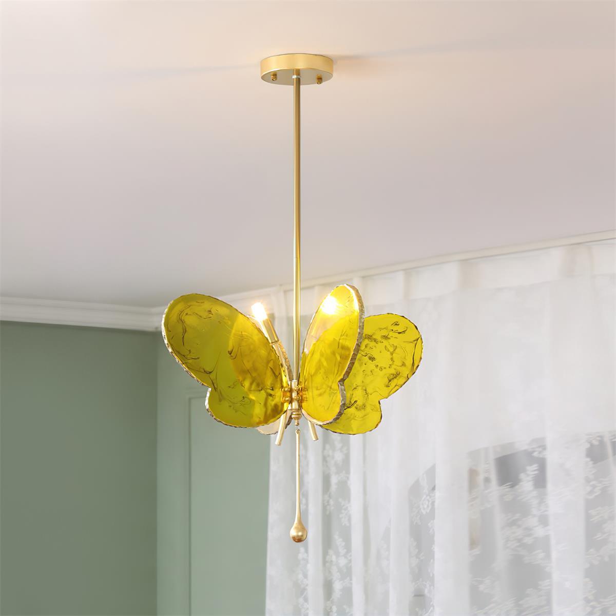 Tiffany Butterfly Pendant Light