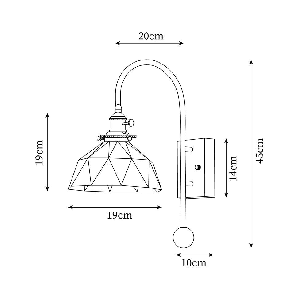 Grozar Wall Light