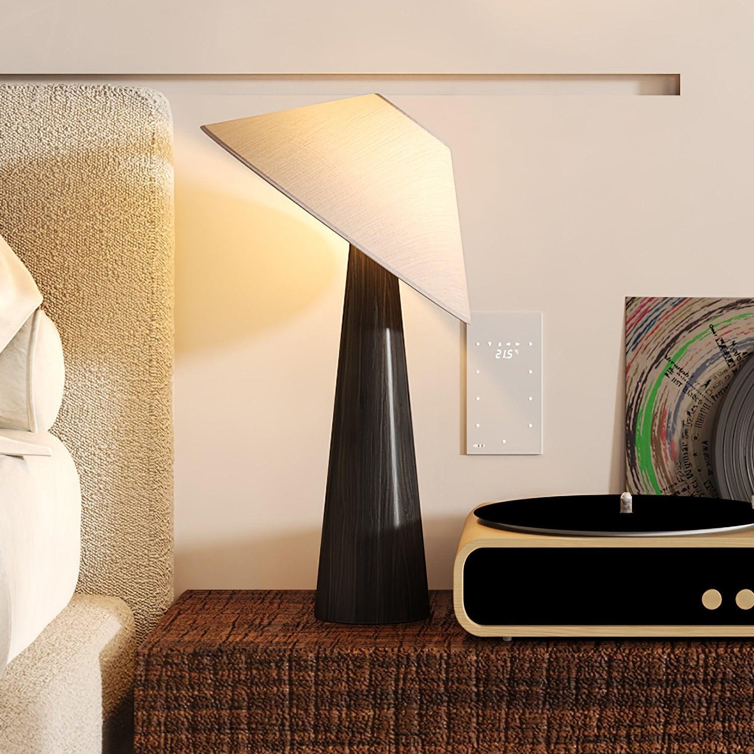 Hatilt Wooden Table Lamp