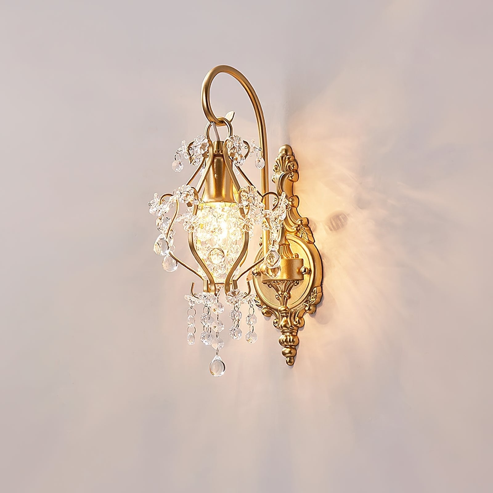 Tevo Crystal Wall Light