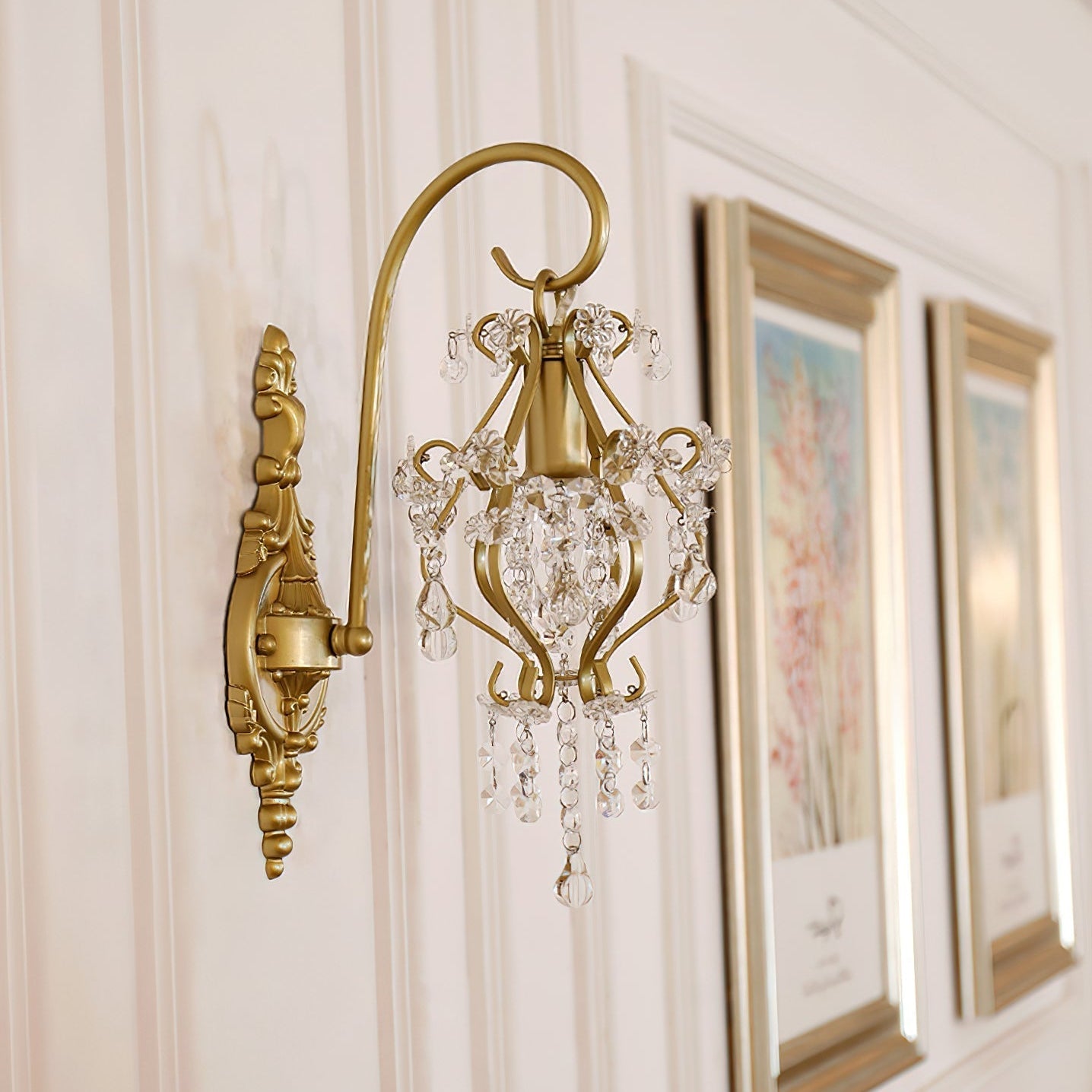 Tevo Crystal Wall Light