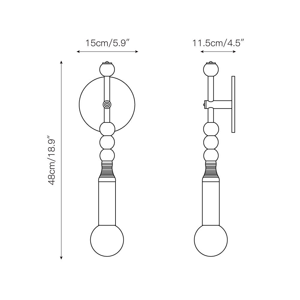 Yaror Wall Light