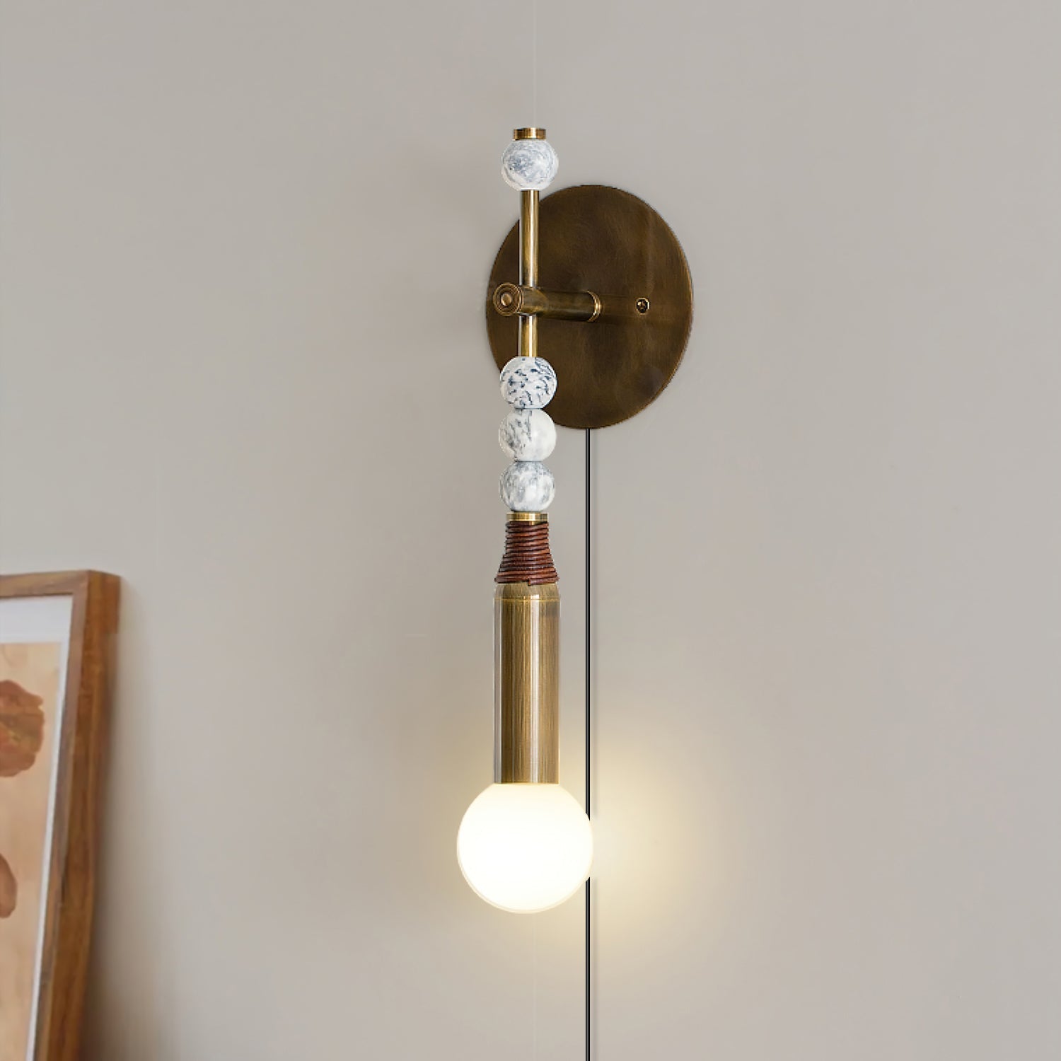 Toamen Wall Light With Plug