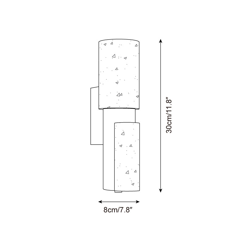 Kelmos Natural Stone Wall Light