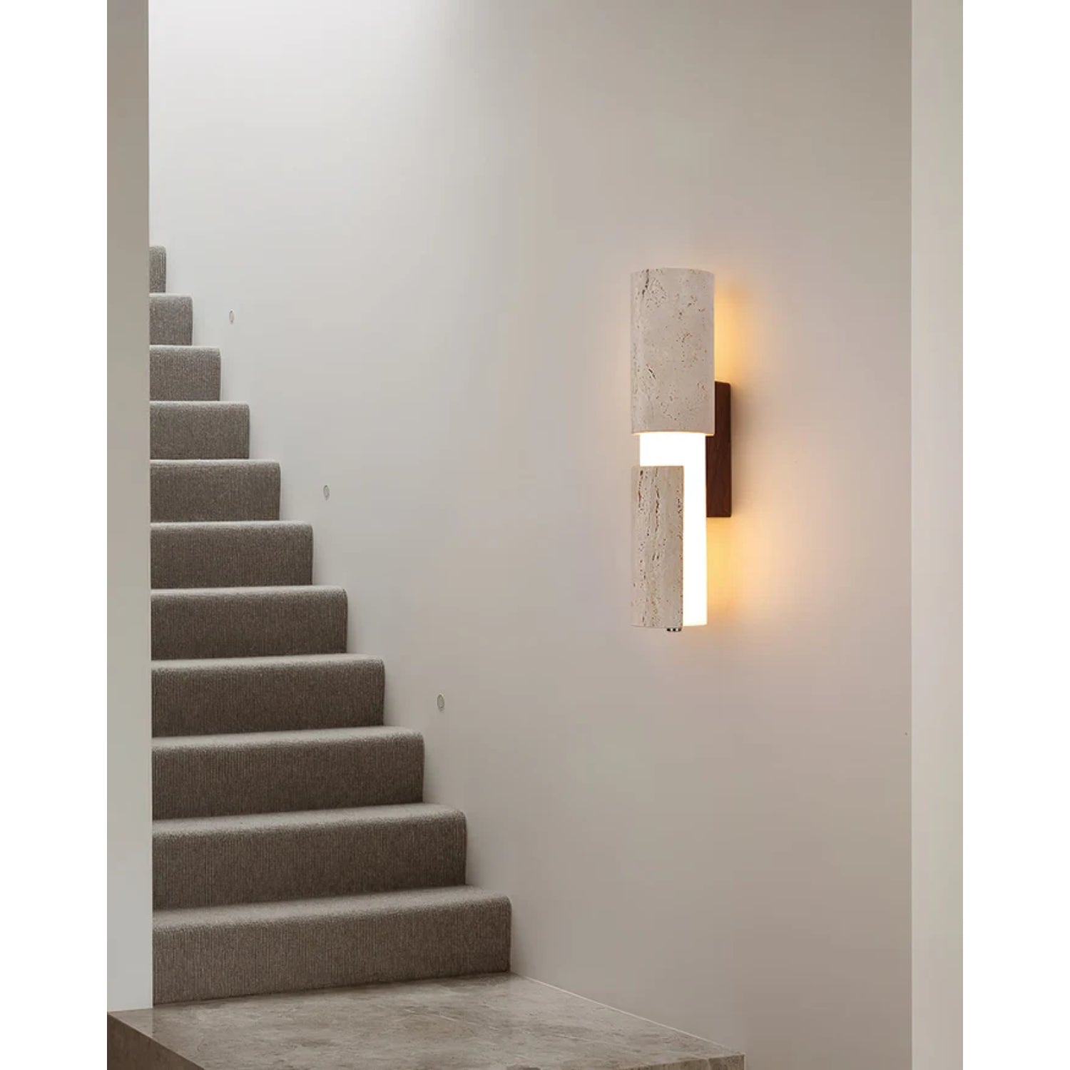 Kelmos Natural Stone Wall Light