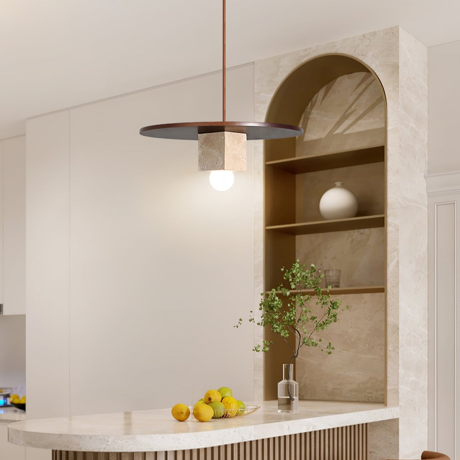Delto Disc Pendant Light