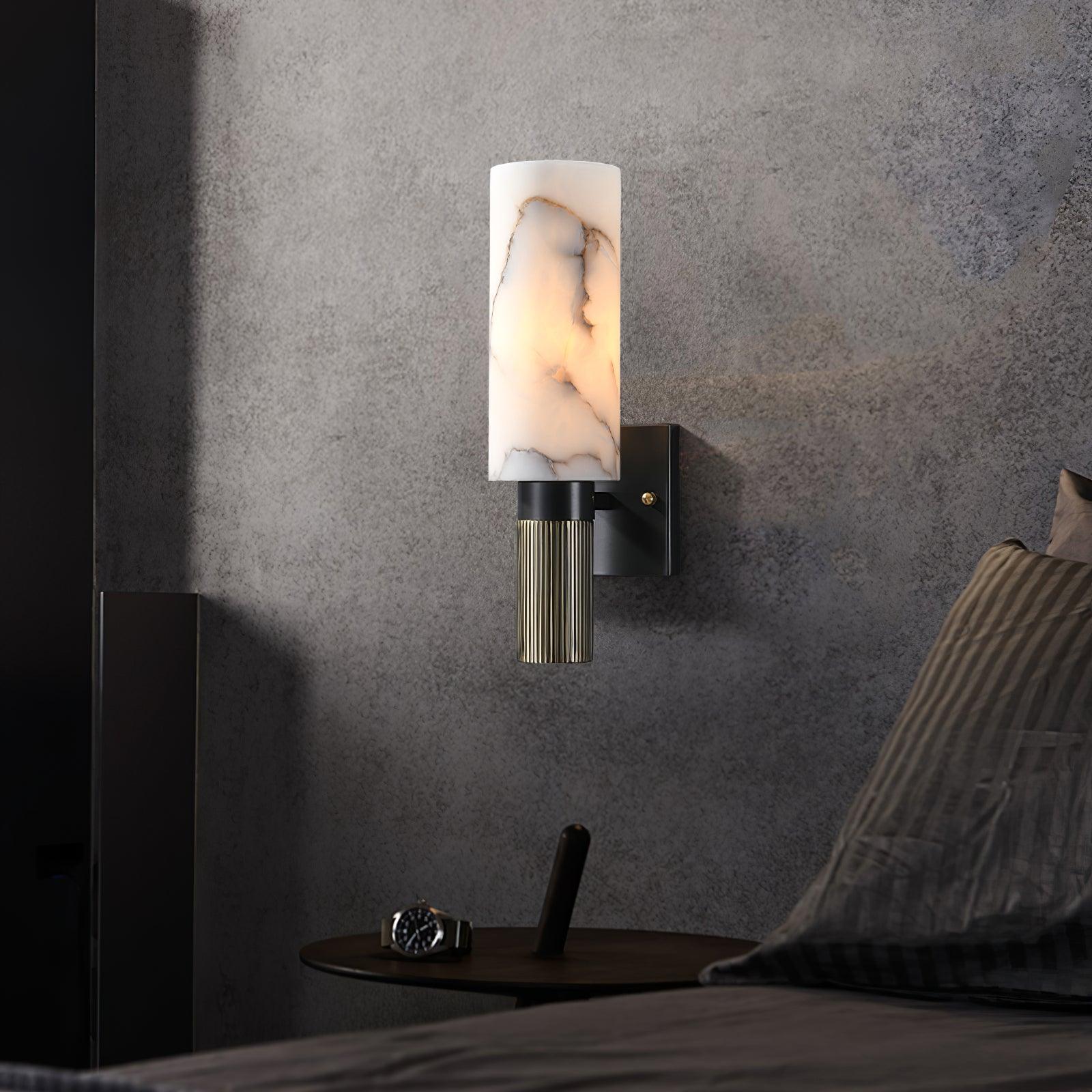 Tinlezo Alabaster Wall Light