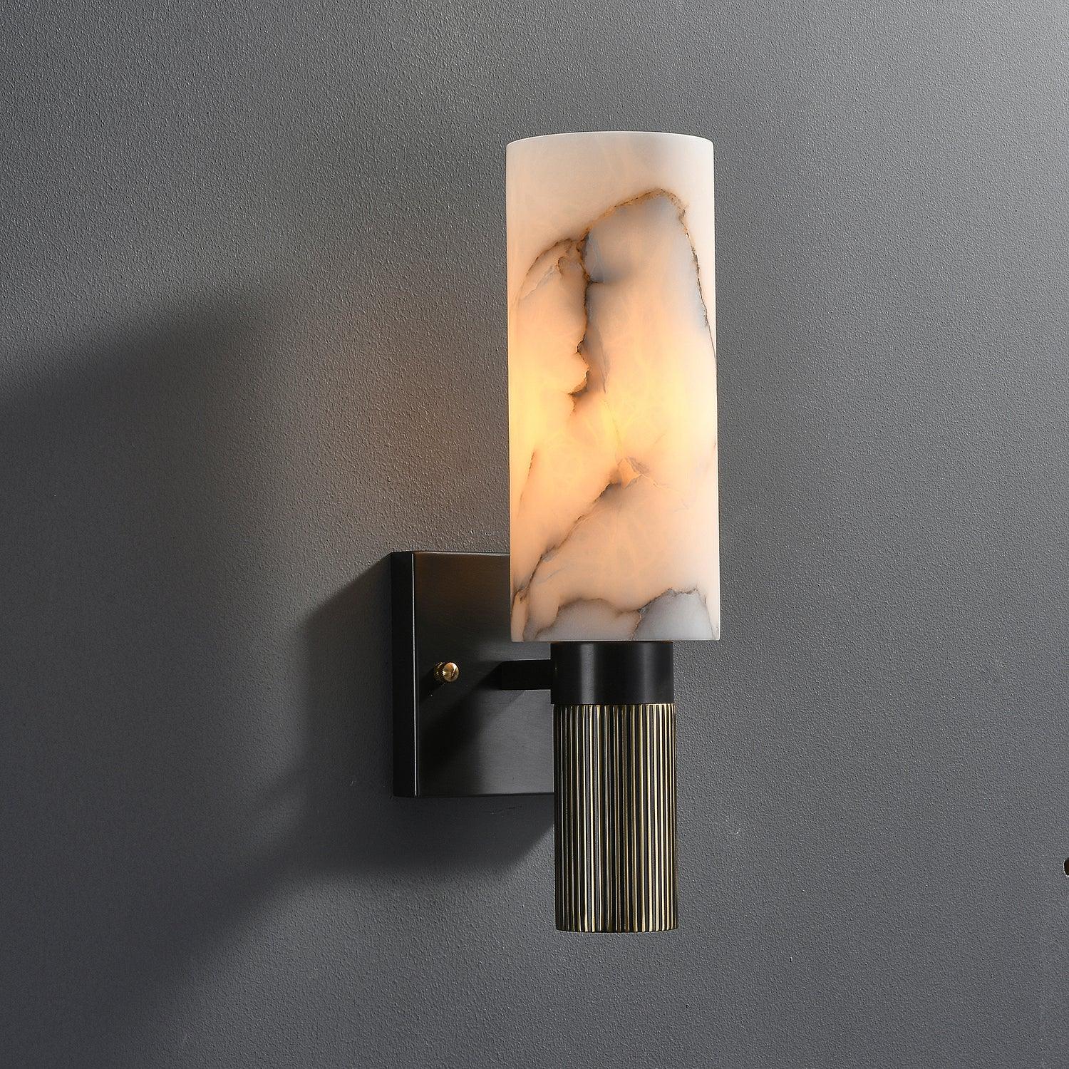 Tinlezo Alabaster Wall Light