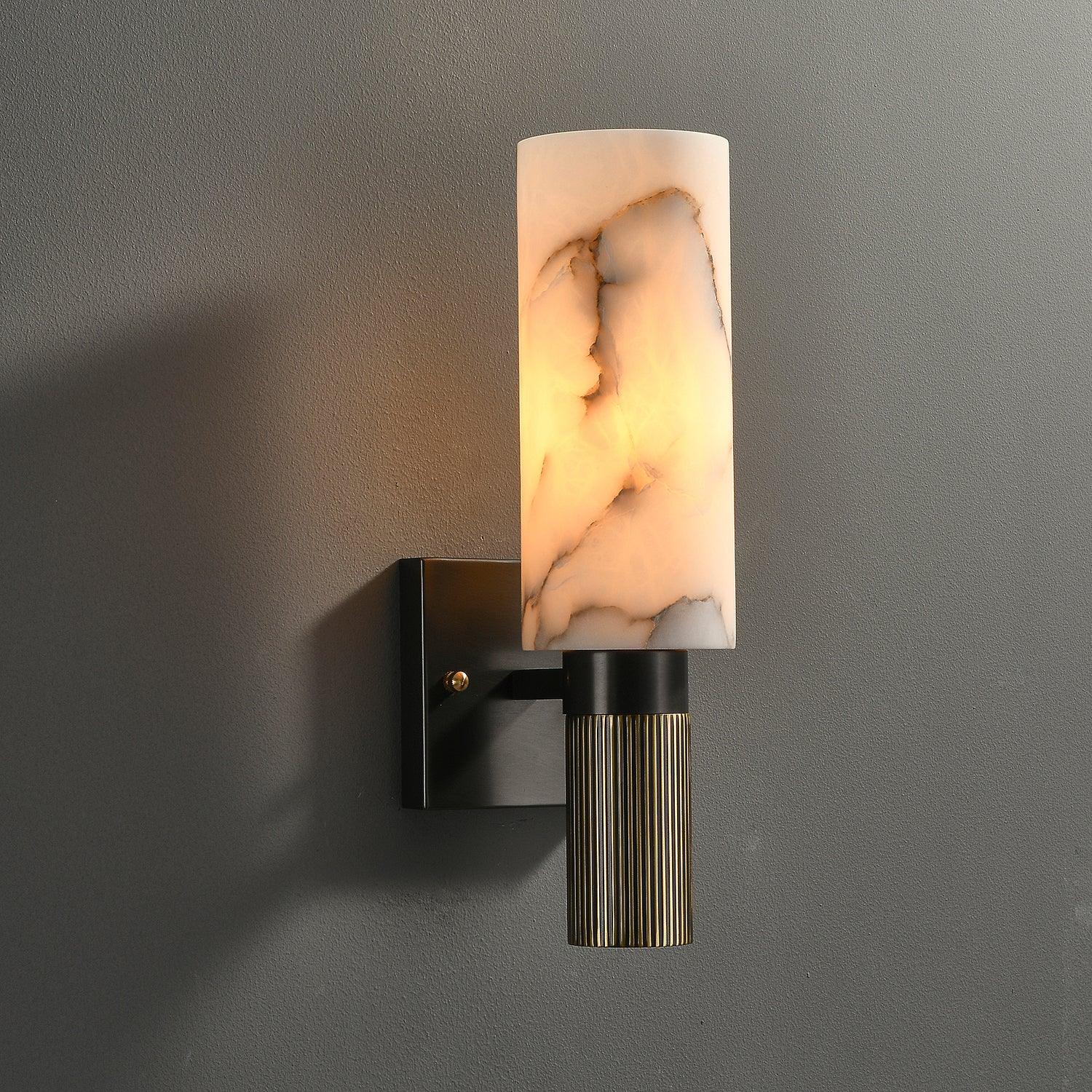 Tinlezo Alabaster Wall Light