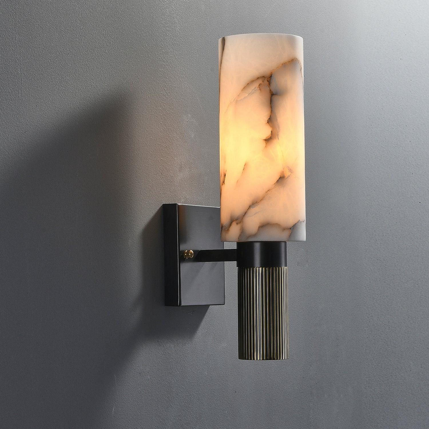 Tinlezo Alabaster Wall Light
