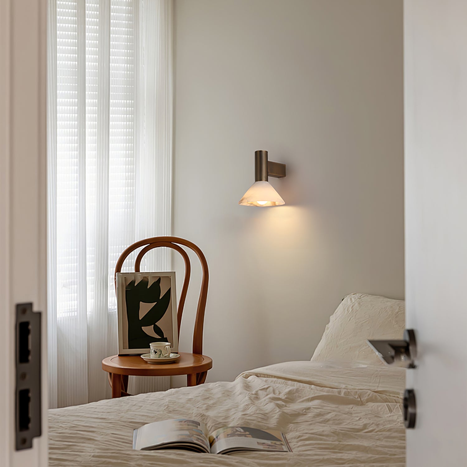 Atello Alabaster Wall Light