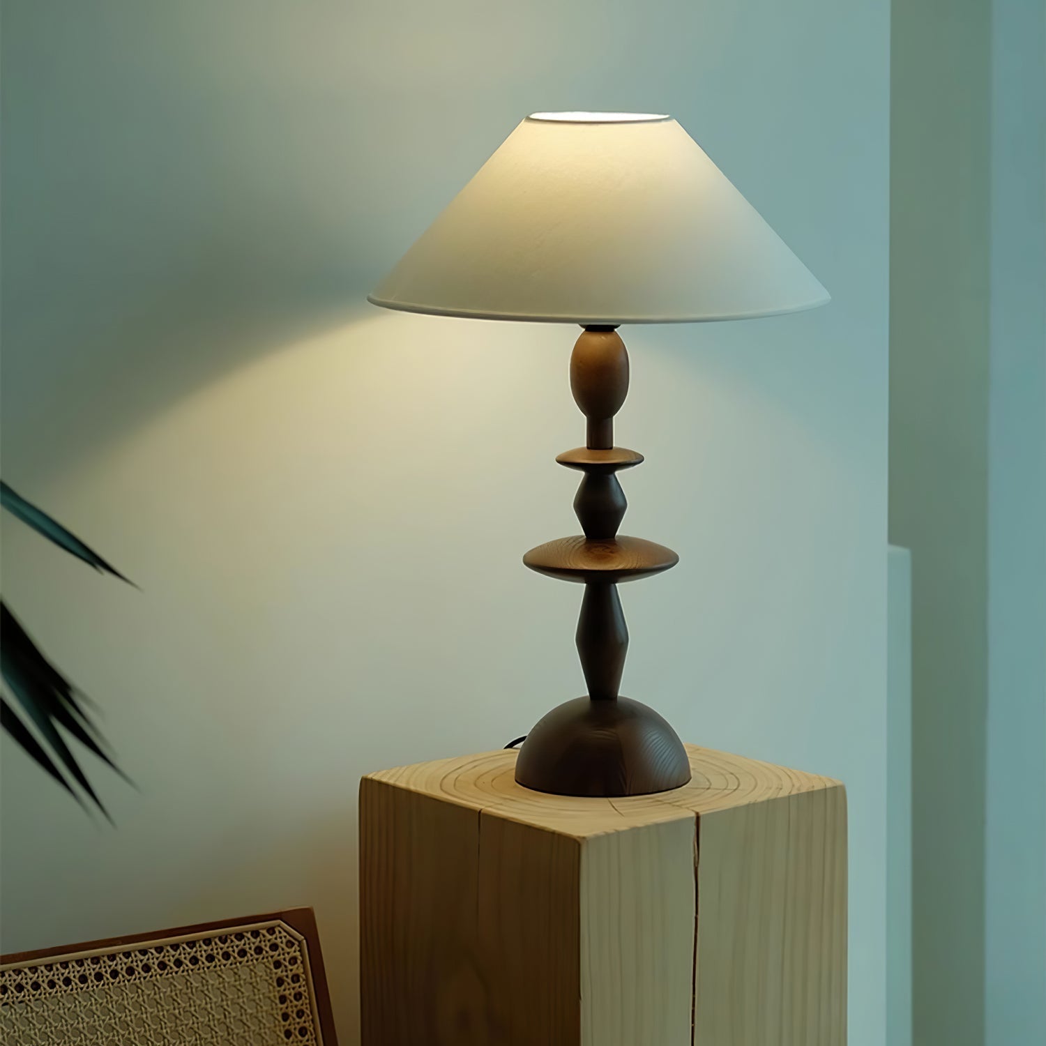 Torento Wooden Table Lamp