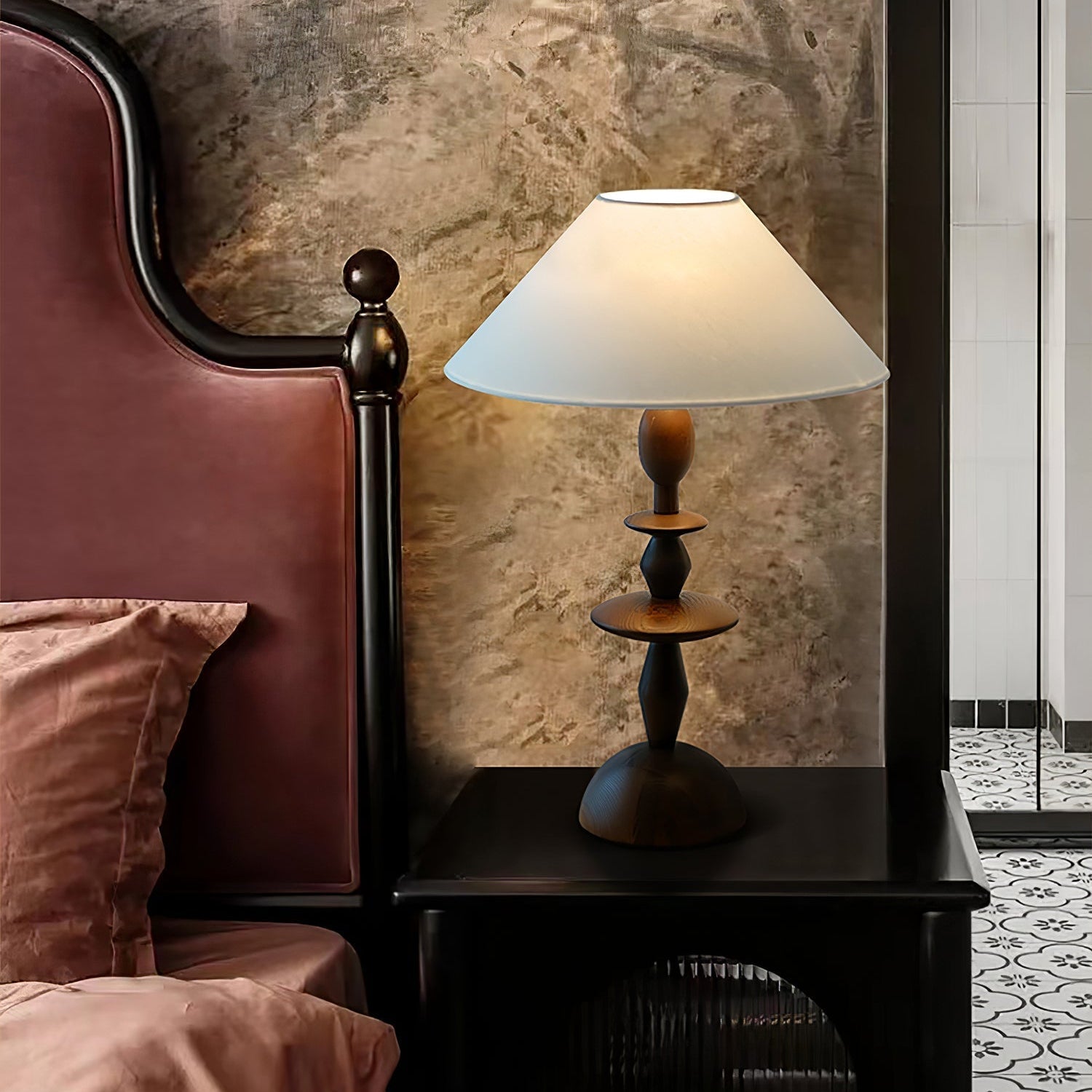 Torento Wooden Table Lamp