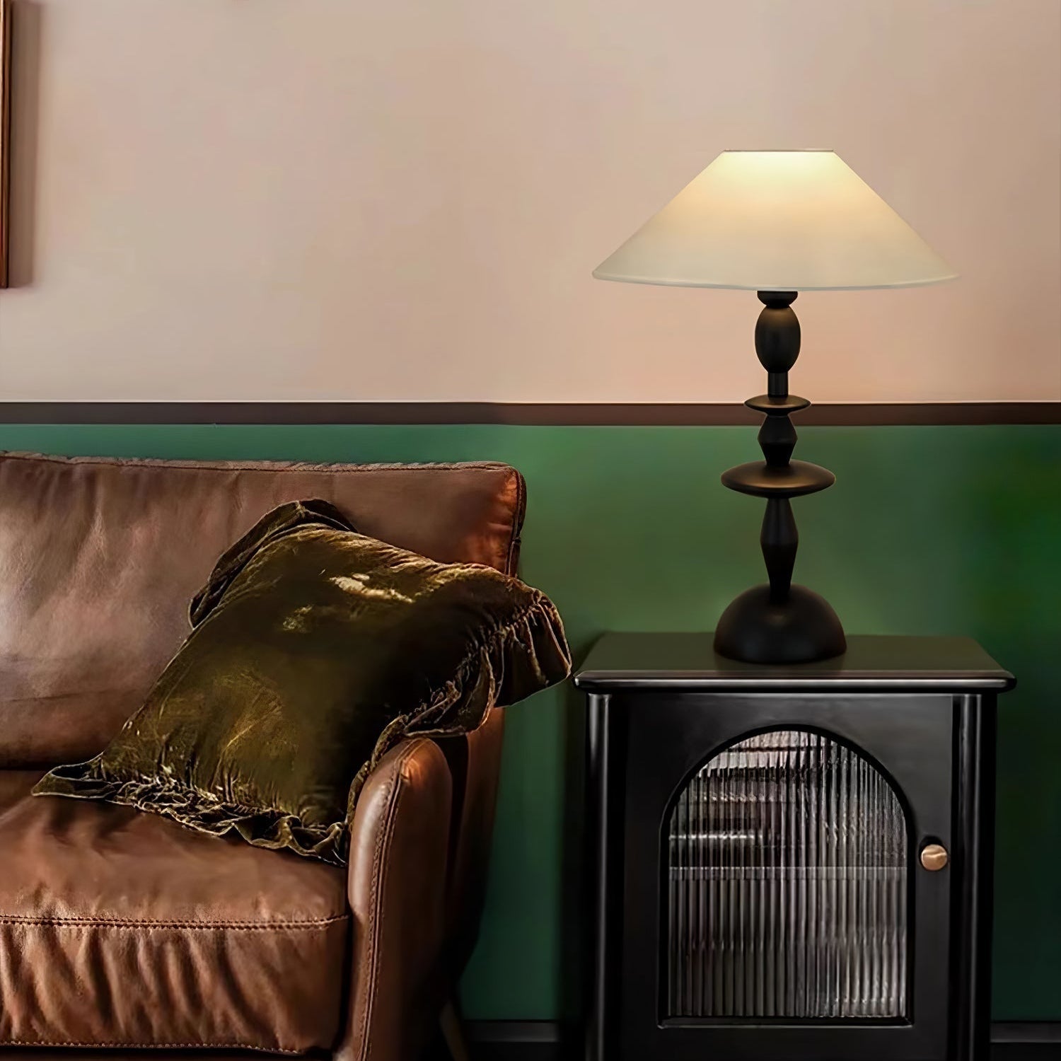 Torento Wooden Table Lamp