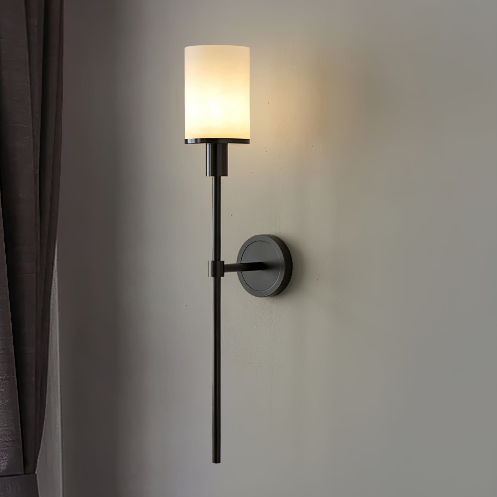 Macie Alabaster Wall Light
