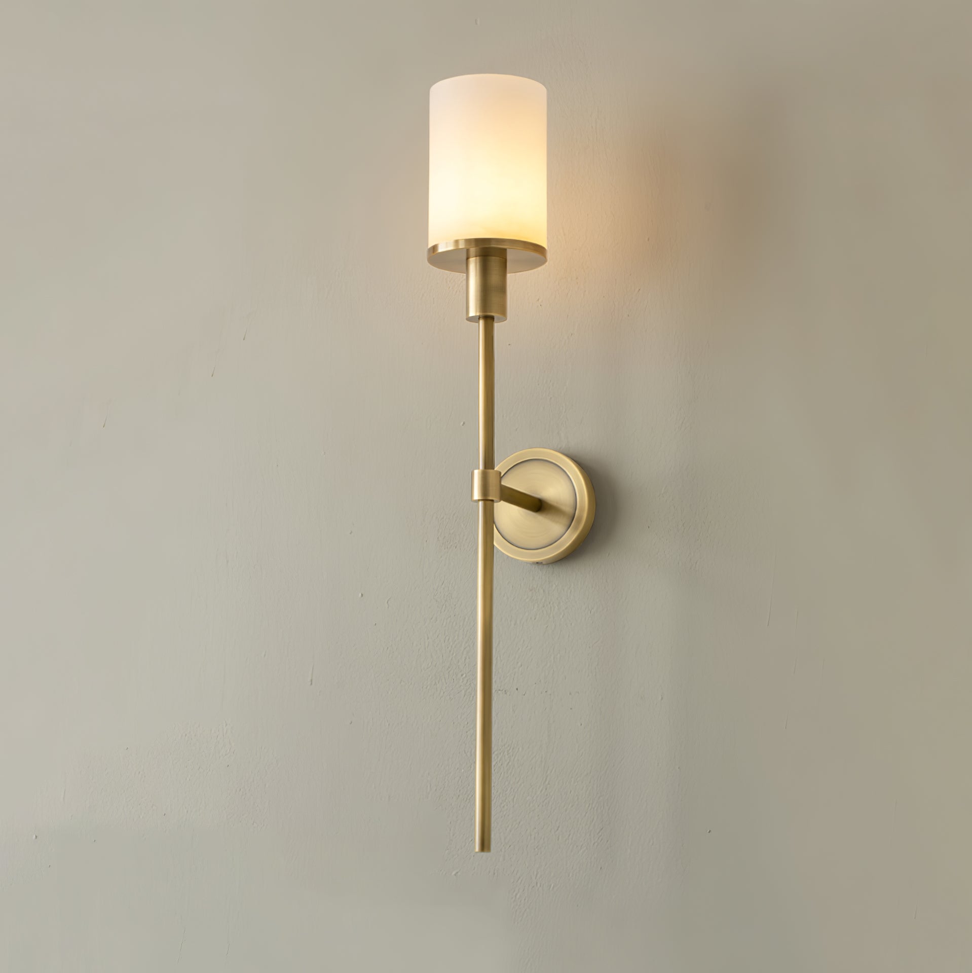Macie Alabaster Wall Light