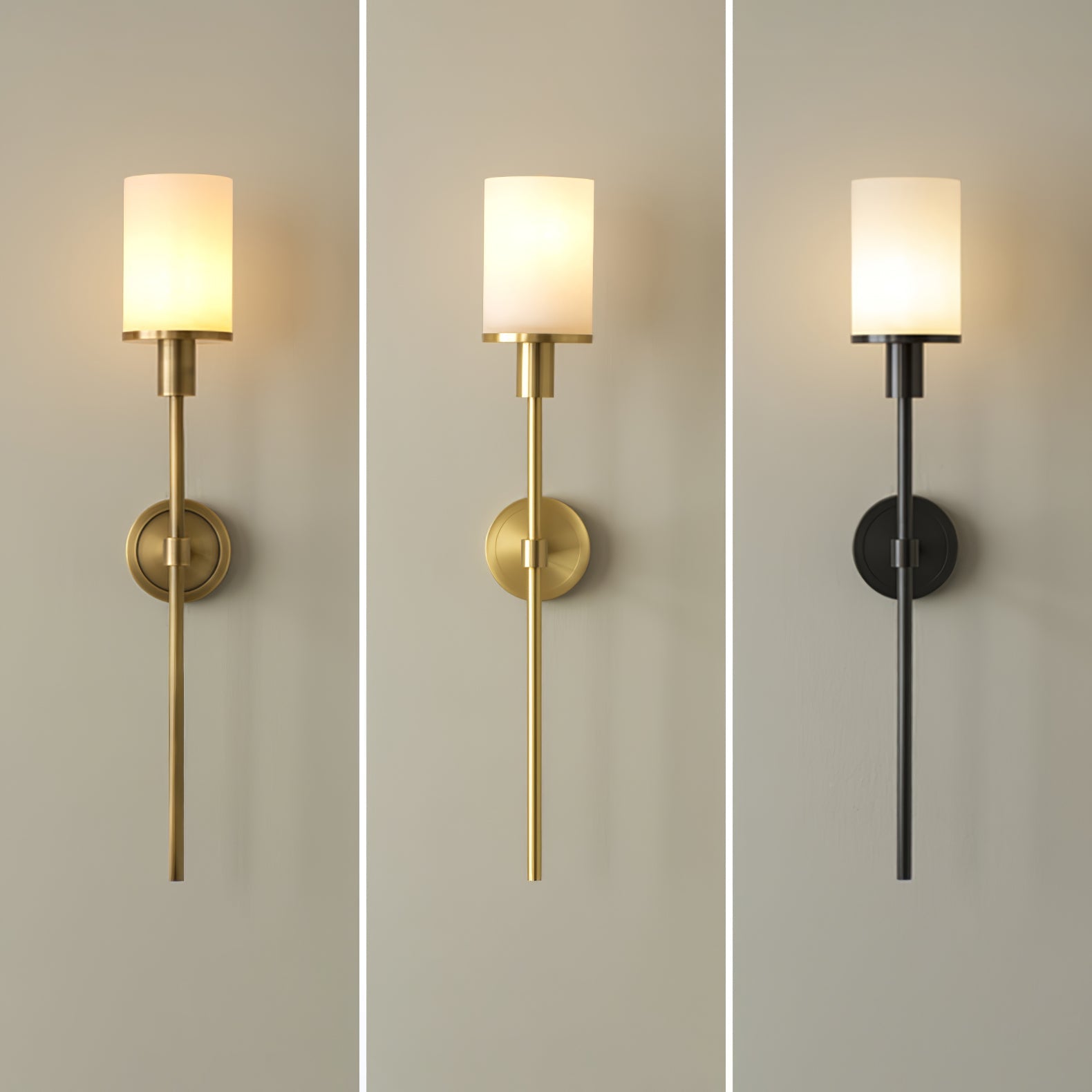 Macie Alabaster Wall Light