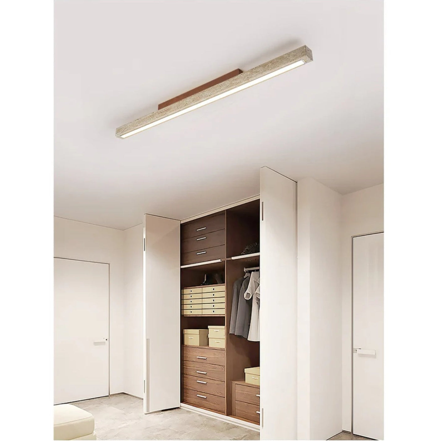 Comele Natural Stone Ceiling Light
