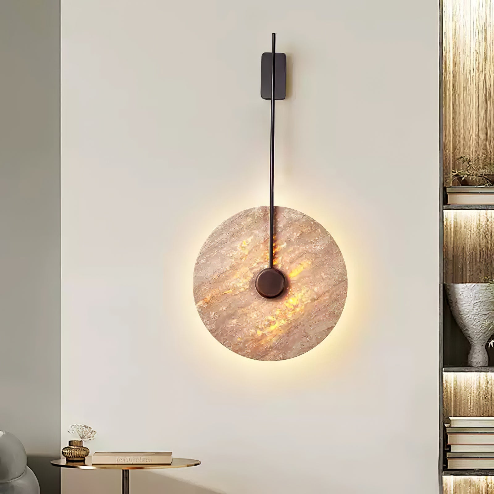 Mofis Travertine Wall Light
