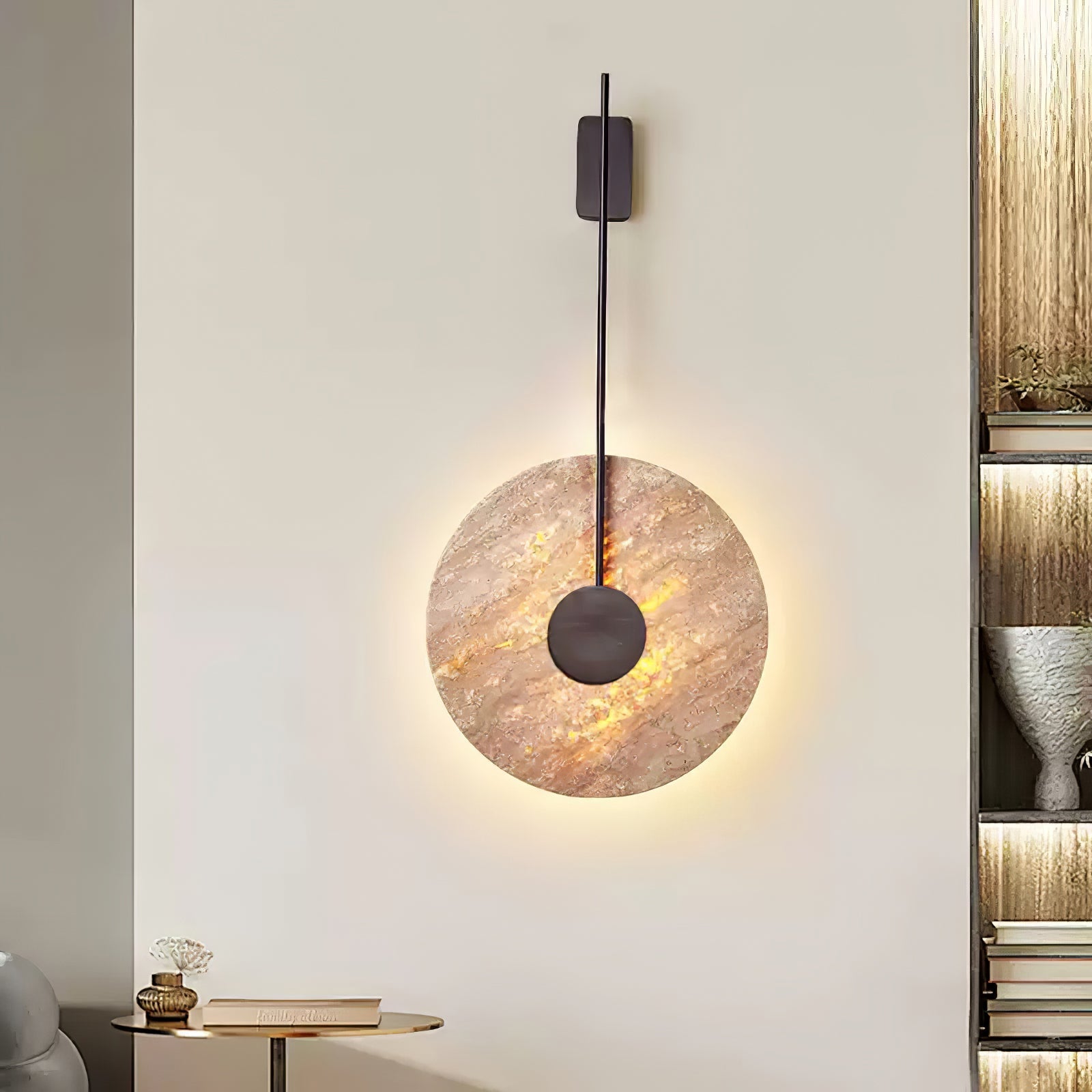 Mofis Travertine Wall Light