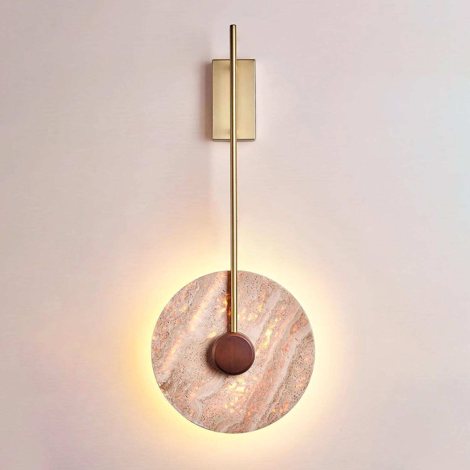 Mofis Travertine Wall Light