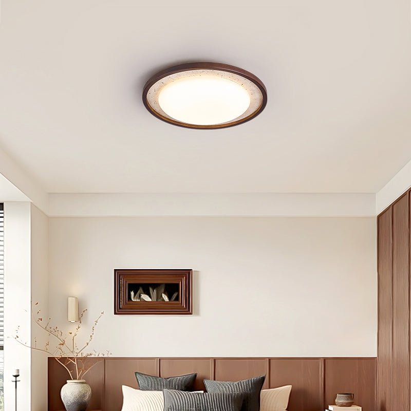 Zeco Travertine Ceiling Light