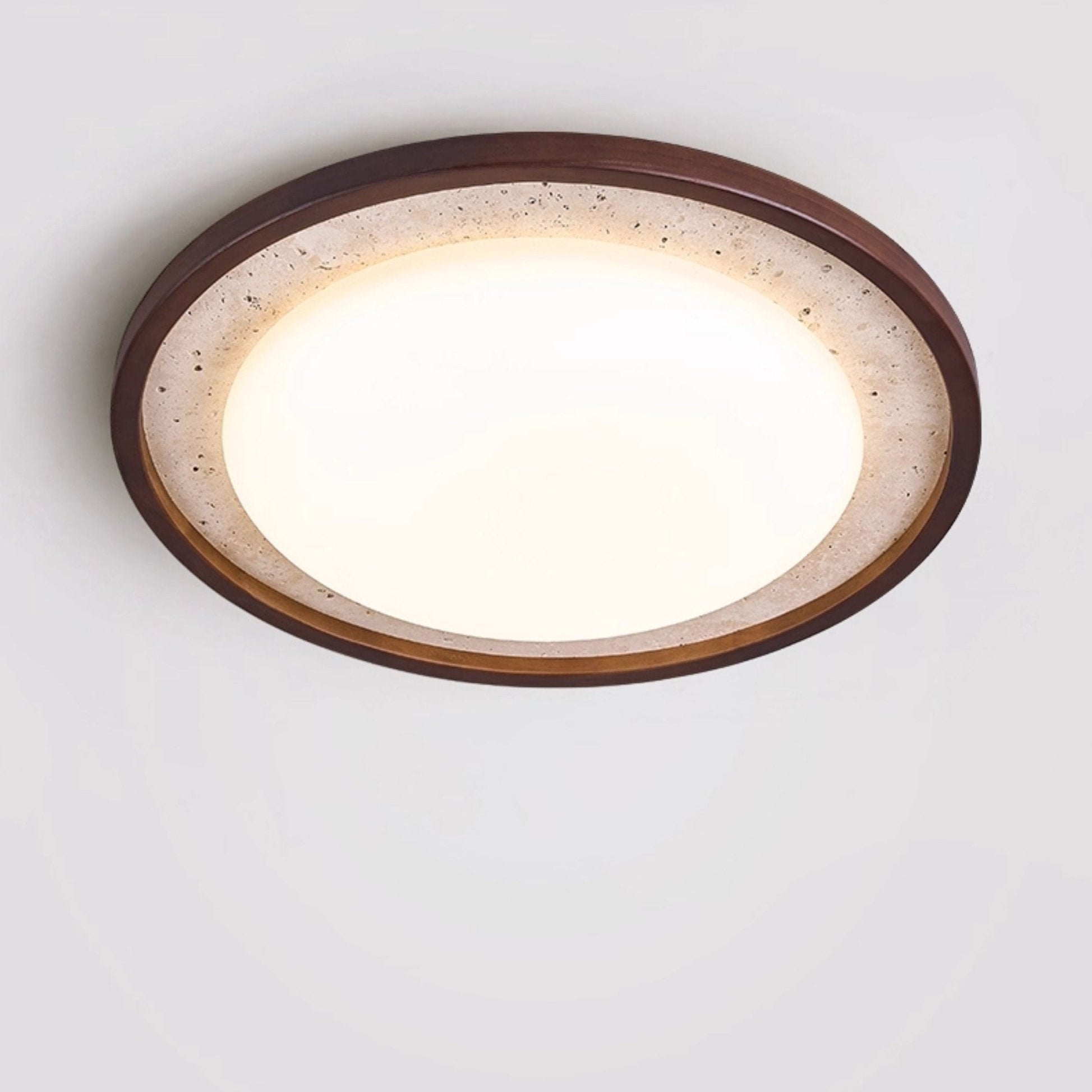 Zeco Travertine Ceiling Light