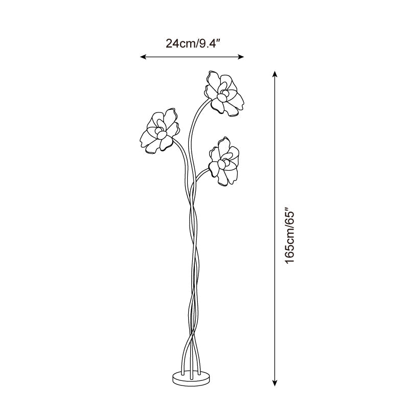 Tellinza Flower Floor Lamp