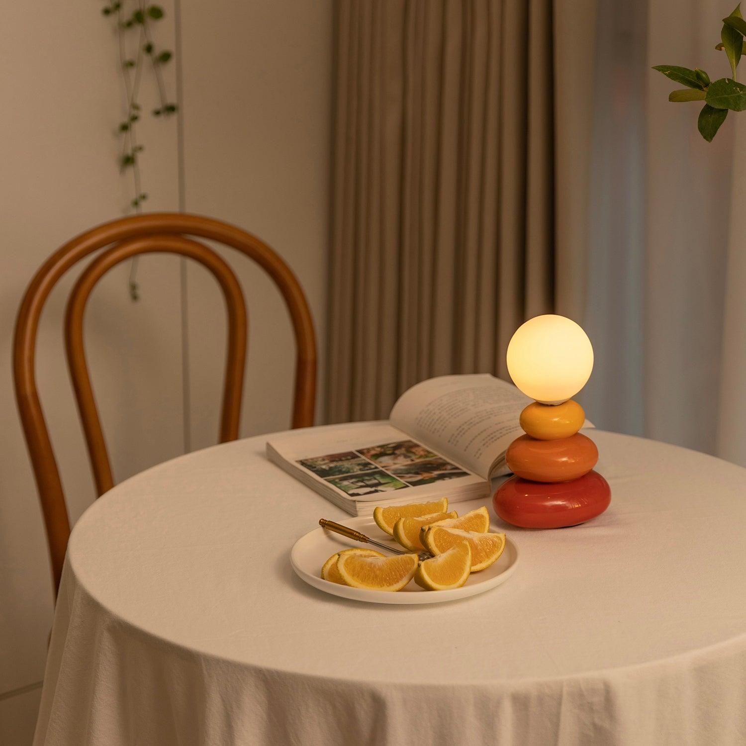 Molzor Stacked Table Lamp