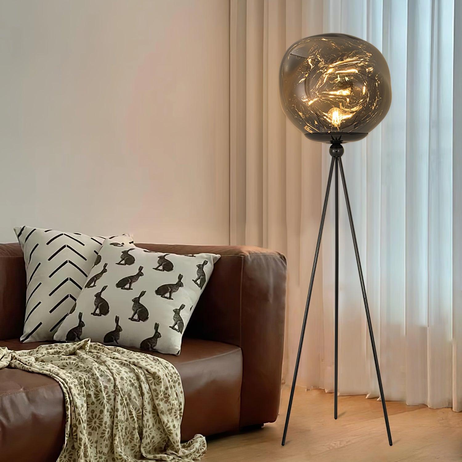 Syrlion Orb Tripod Floor Lamp