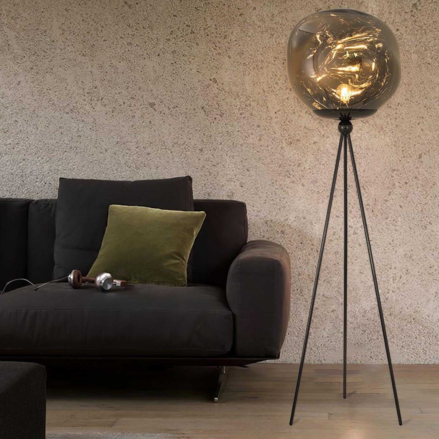 Syrlion Orb Tripod Floor Lamp