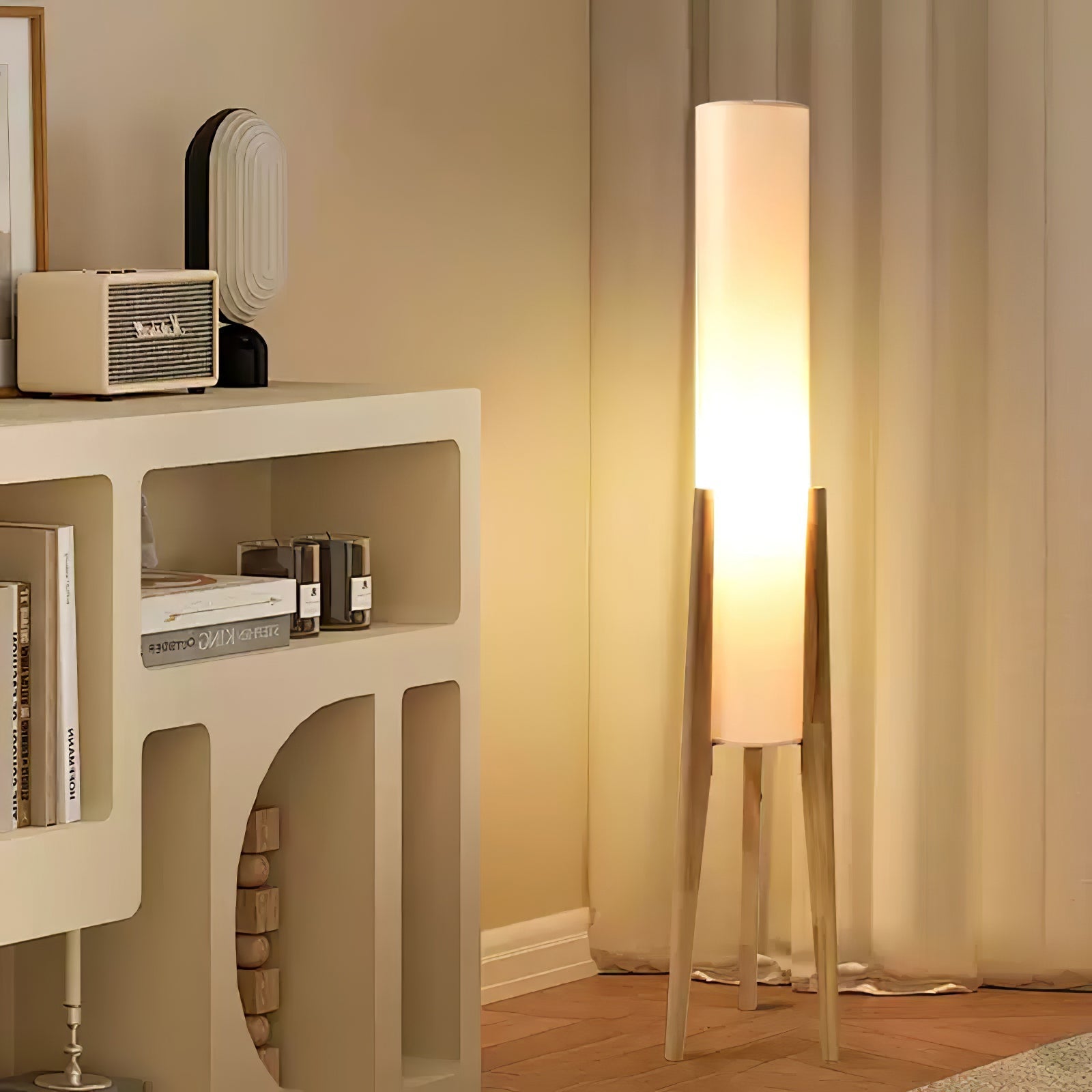 Mopose Japandi Style Floor Lamp