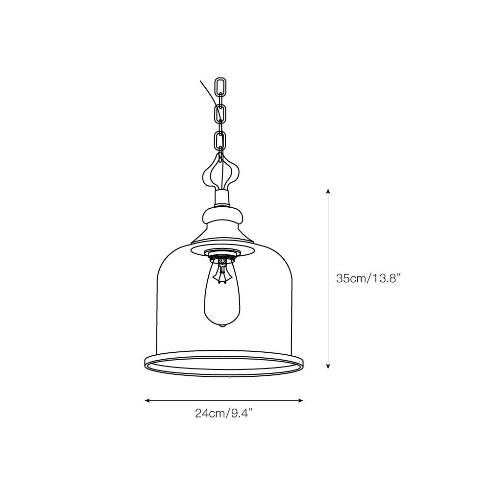 Reyelle Bell Pendant Light