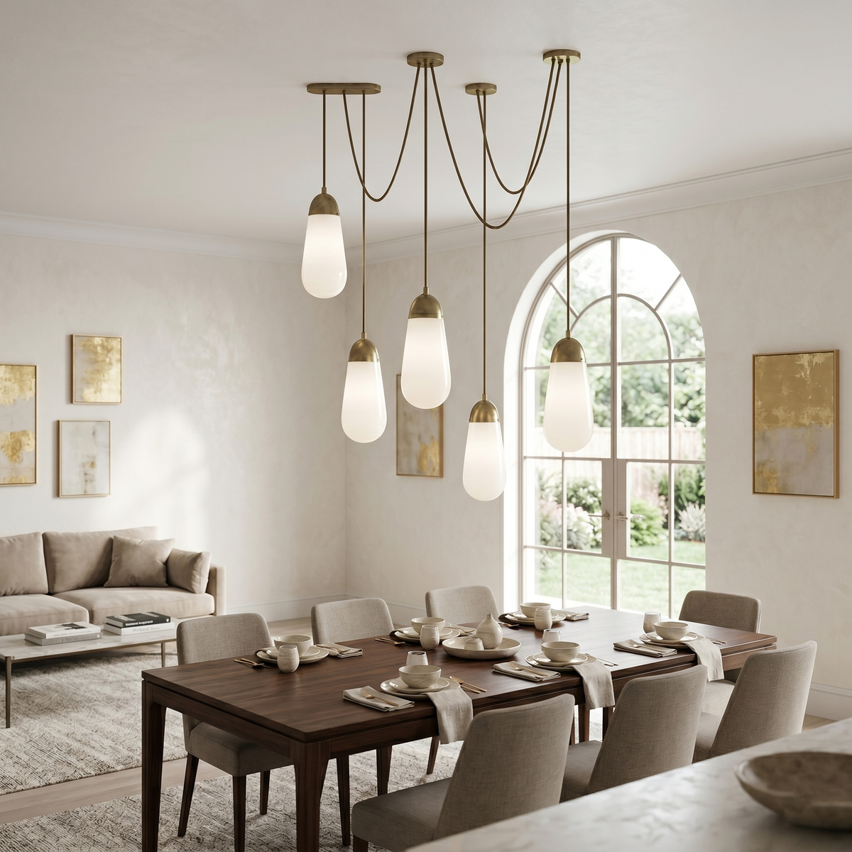 Ariwyn Teardrop Pendant Light