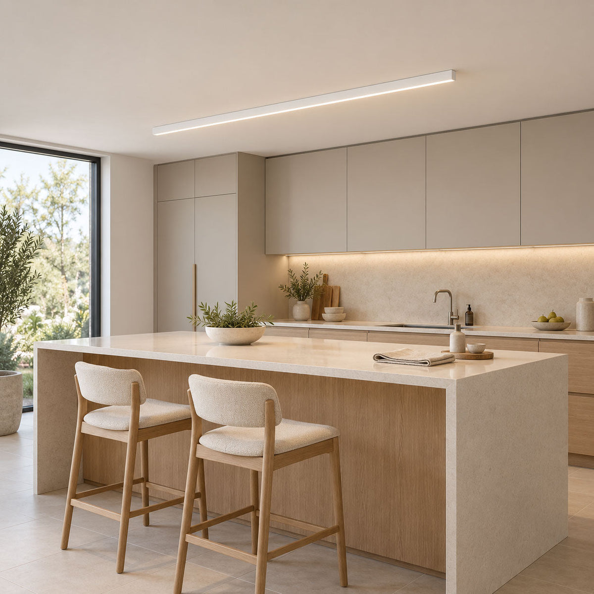 Yarva Linear Ceiling Light