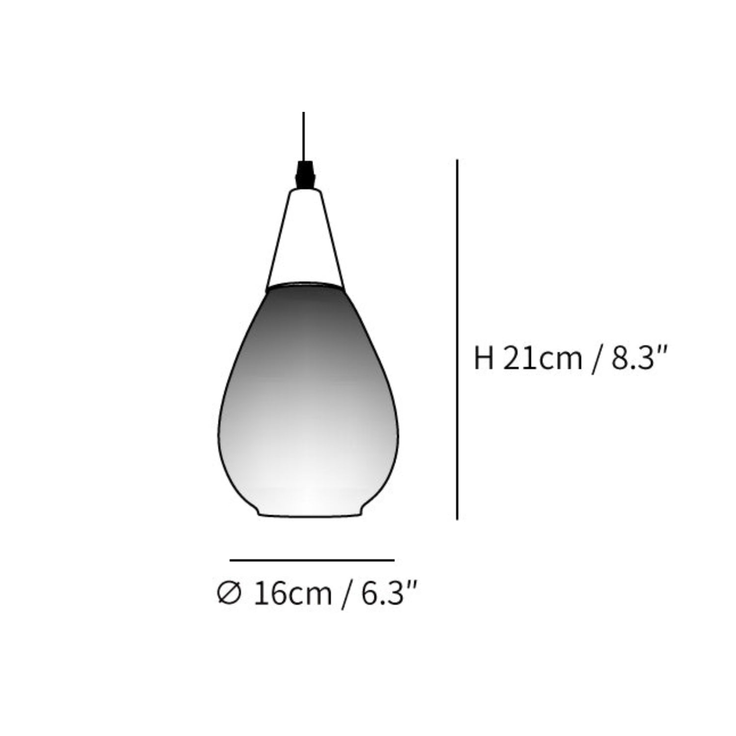 Bensy Drop Pendant Light