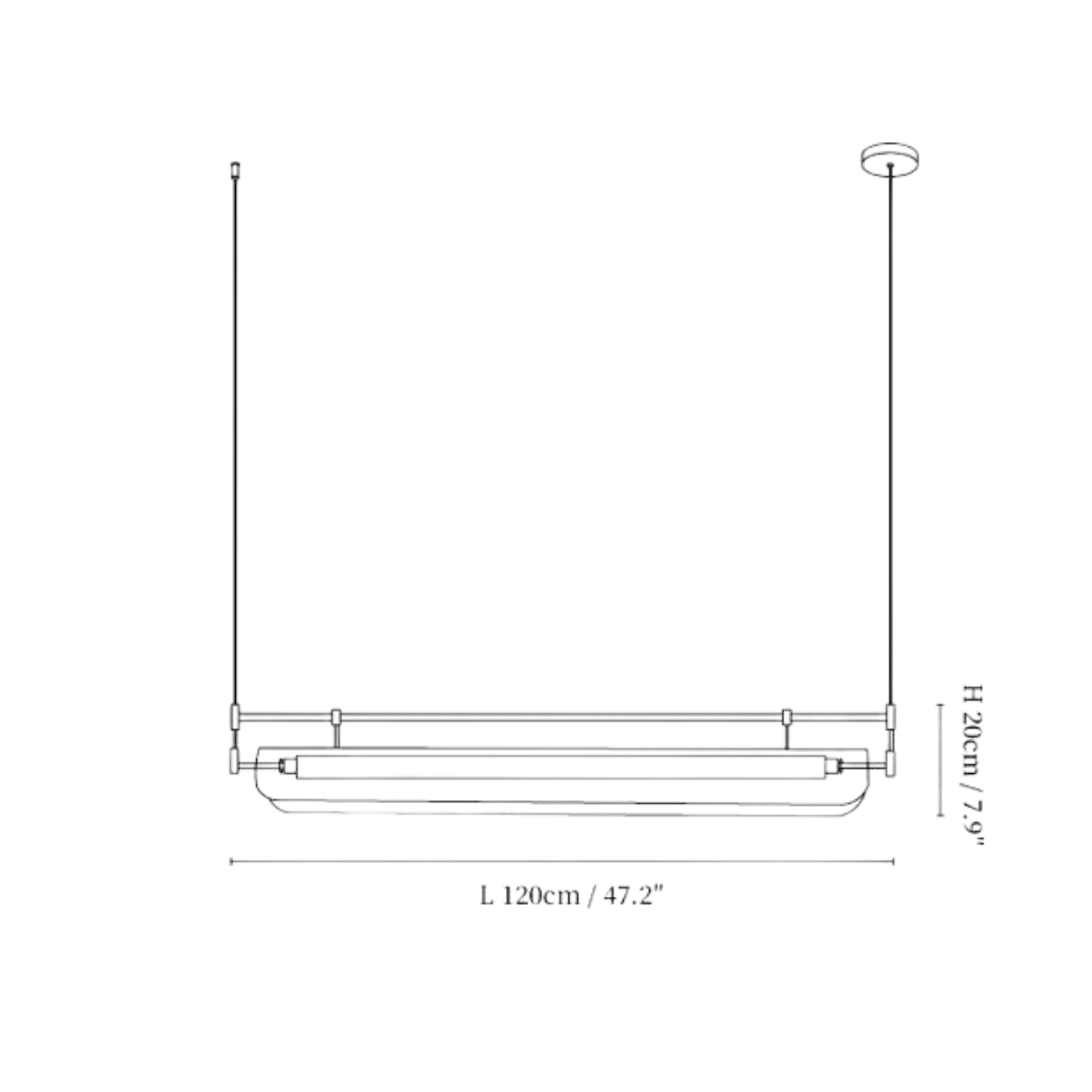 Luobaz Linear Pendant Light
