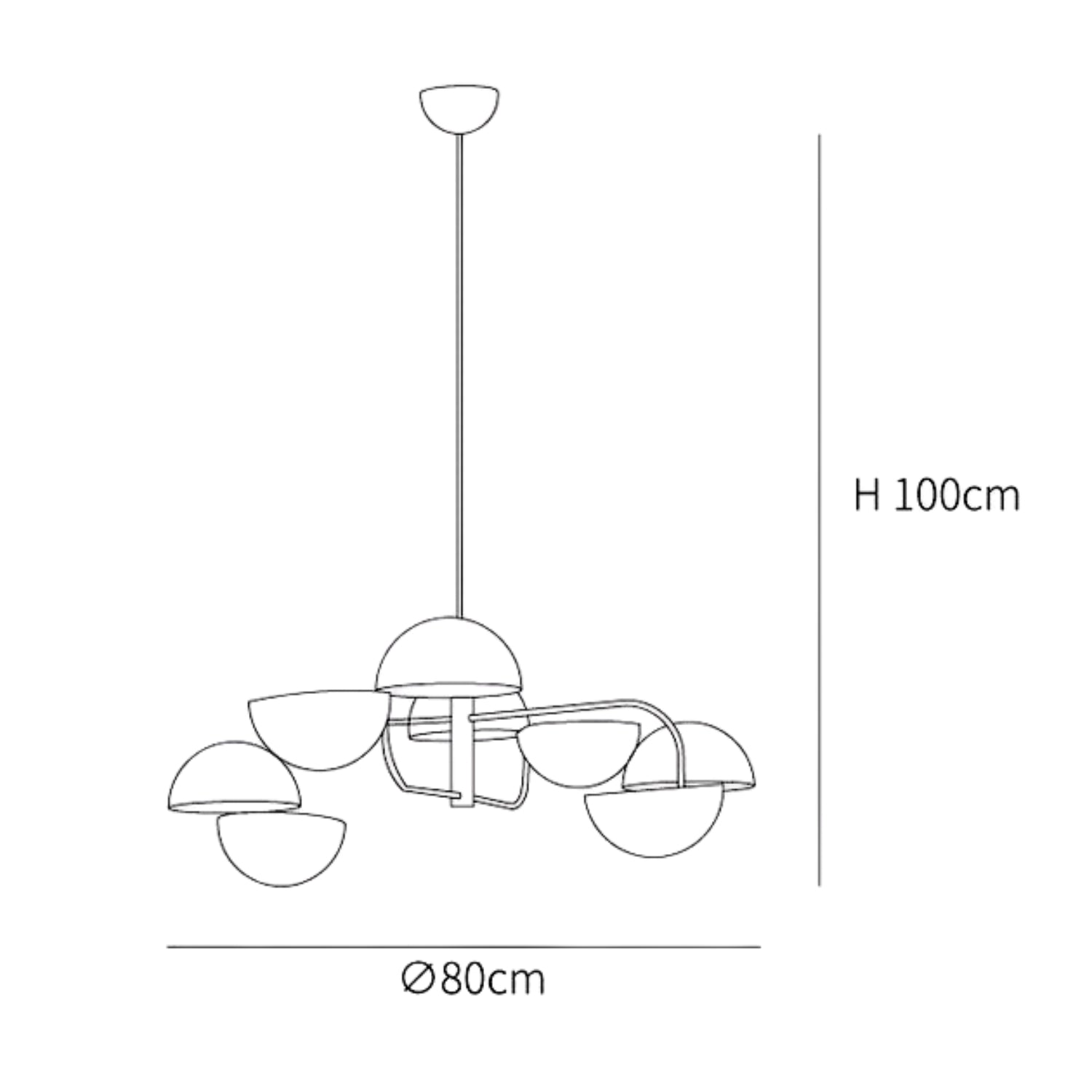 Pentagea Ceiling Light