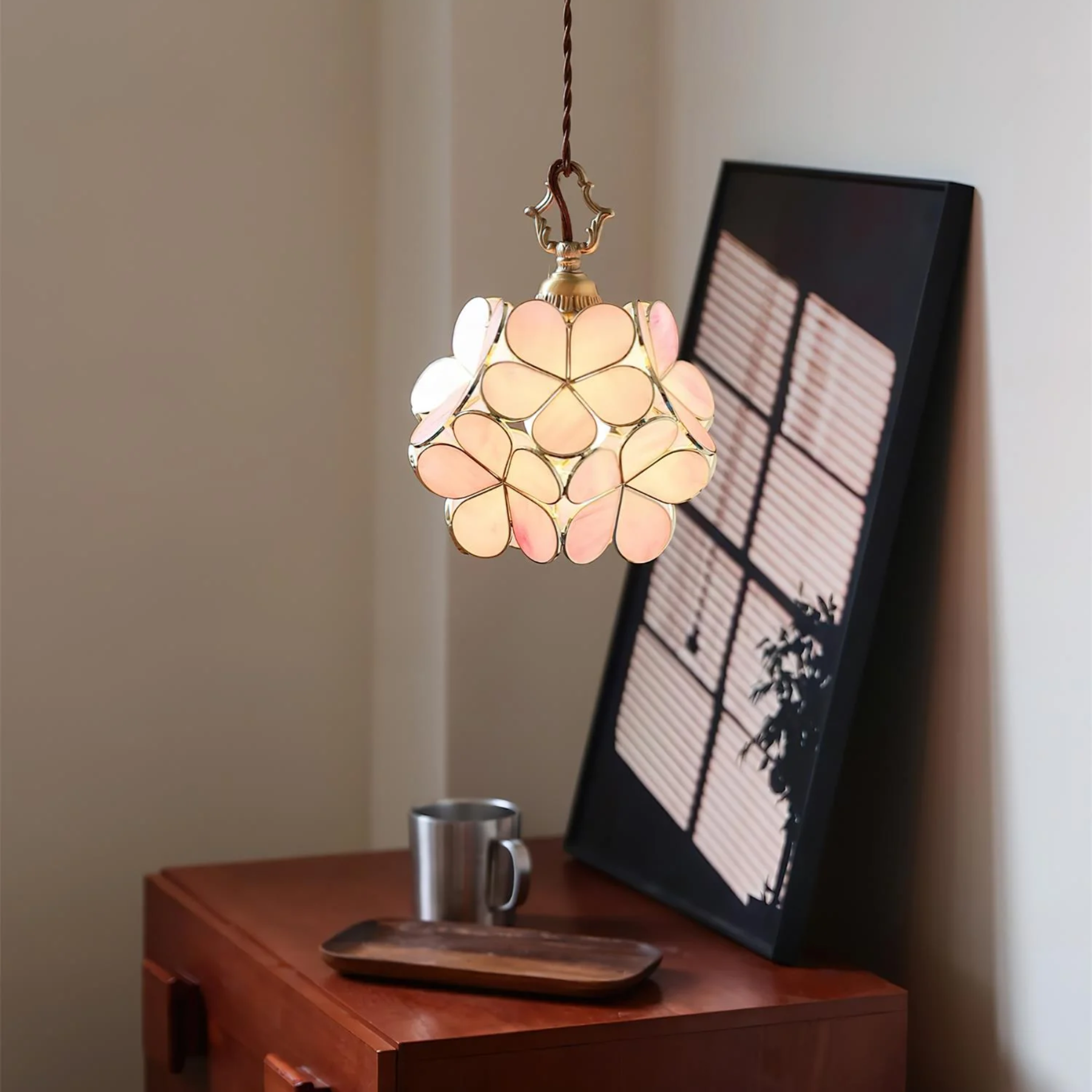 Floyem Flower Arc Pendant Light