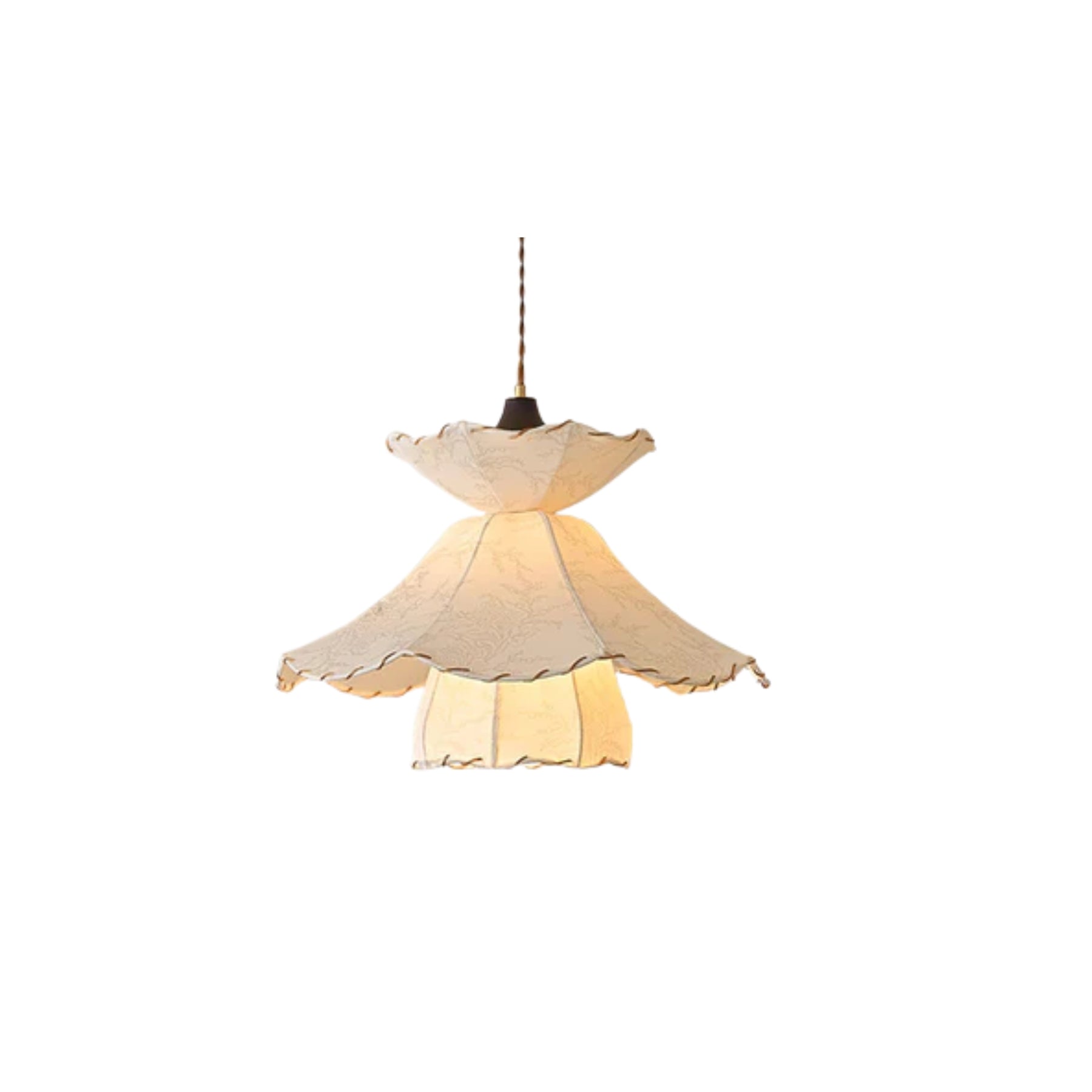 Helzya Fabric Pendant Light