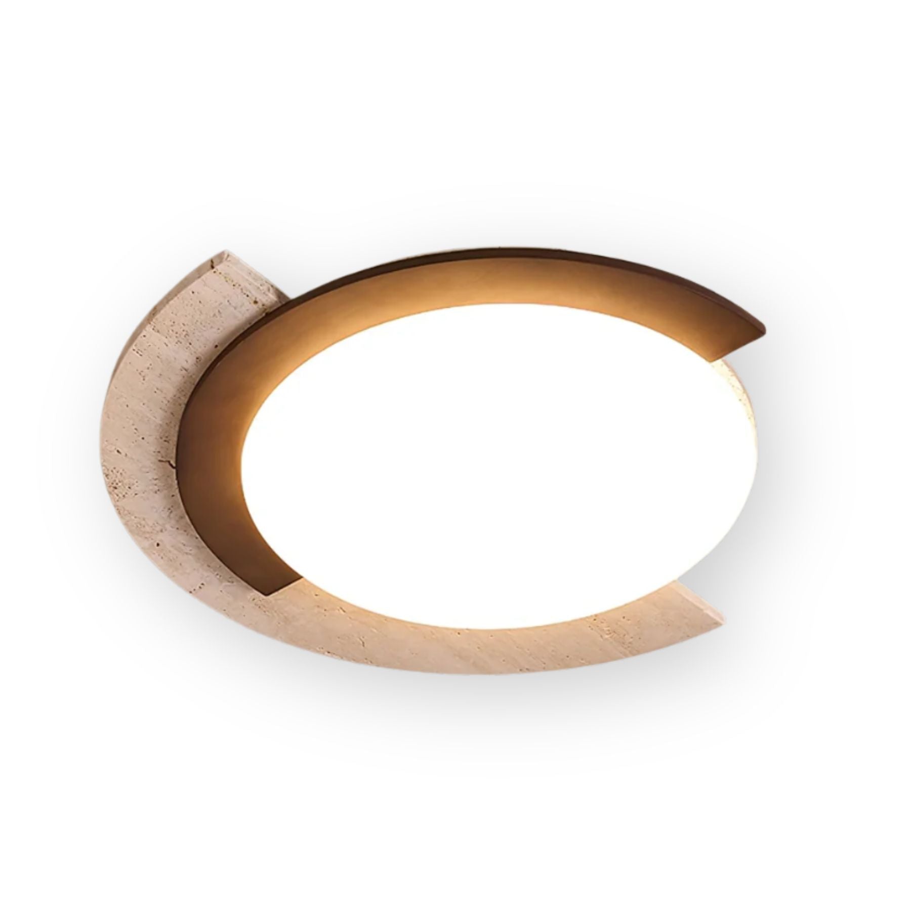 Zalerico Natural Stone Ceiling Light