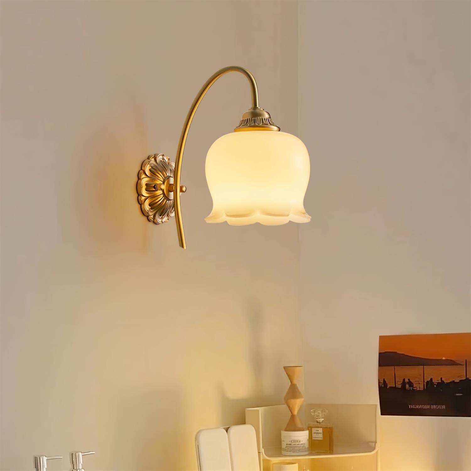 Veslyn Flower Wall Light