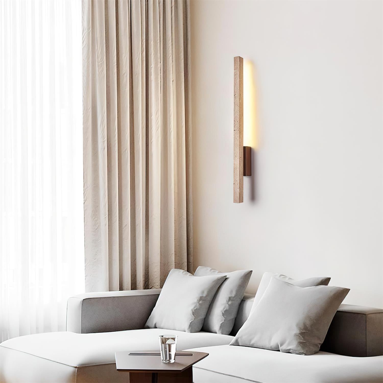 Lesica Natural Stone Wall Light