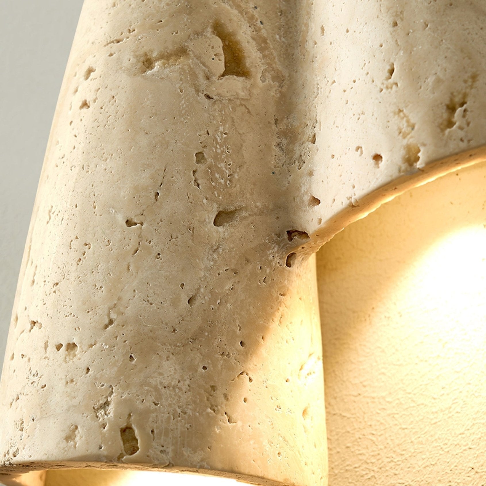 Doperez Natural Stone Wall Light